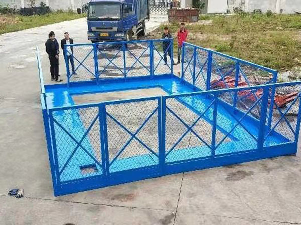 盖梁施工安全操作平台 